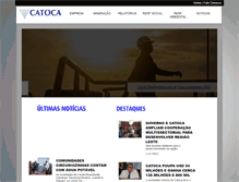 Tablet Screenshot of catoca.com